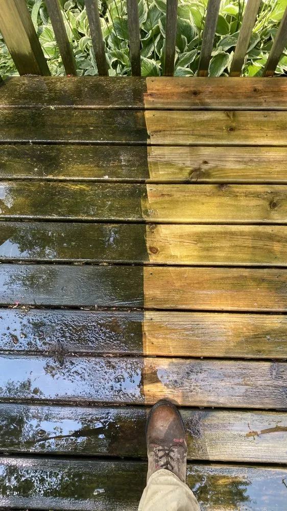 Slide of Meyers Pressure Washing