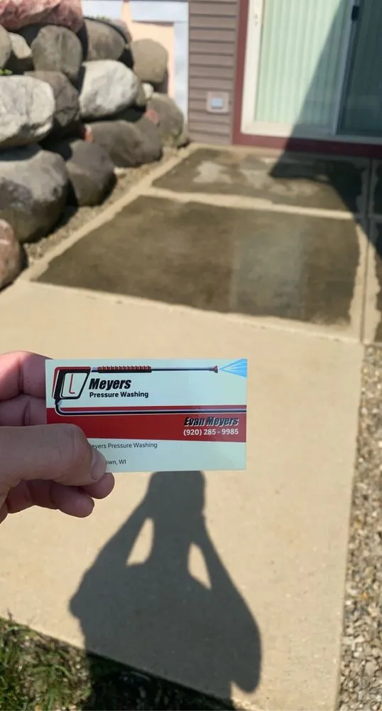 Slide of Meyers Pressure Washing