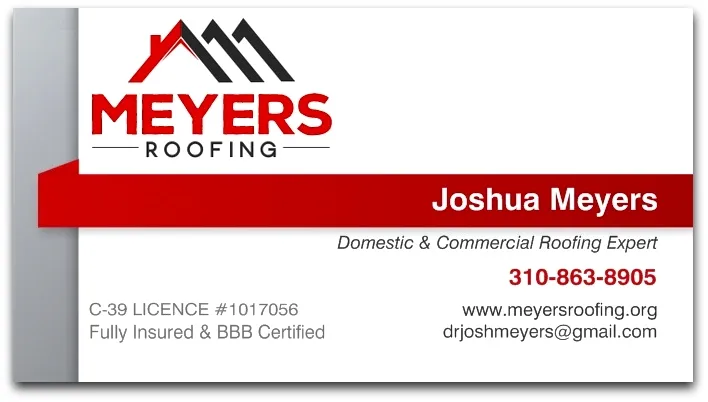 Slide of Meyers Roofing