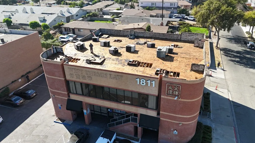 Slide of Meza Roofing Systems