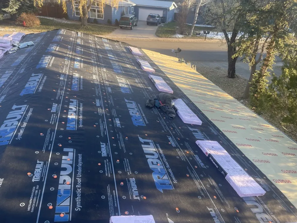 Slide of M&F Roofing