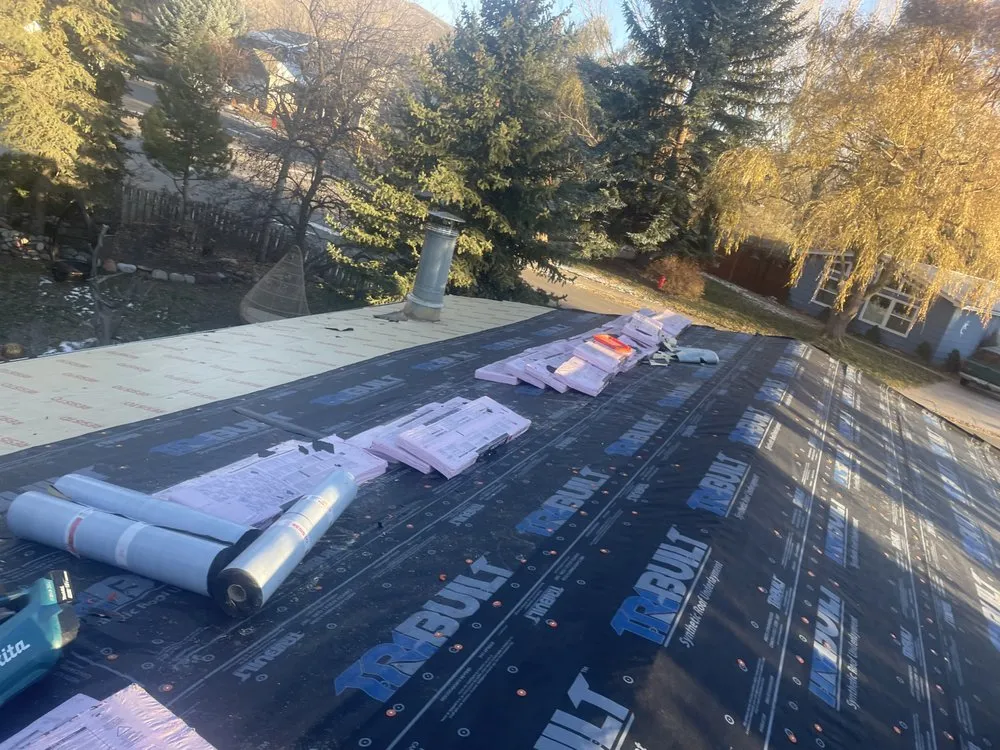 Slide of M&F Roofing