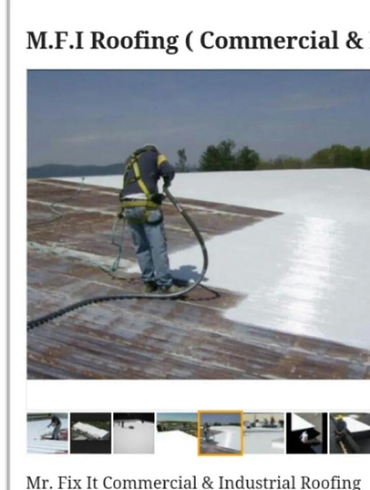 Slide of M.F.I Roofing Construction