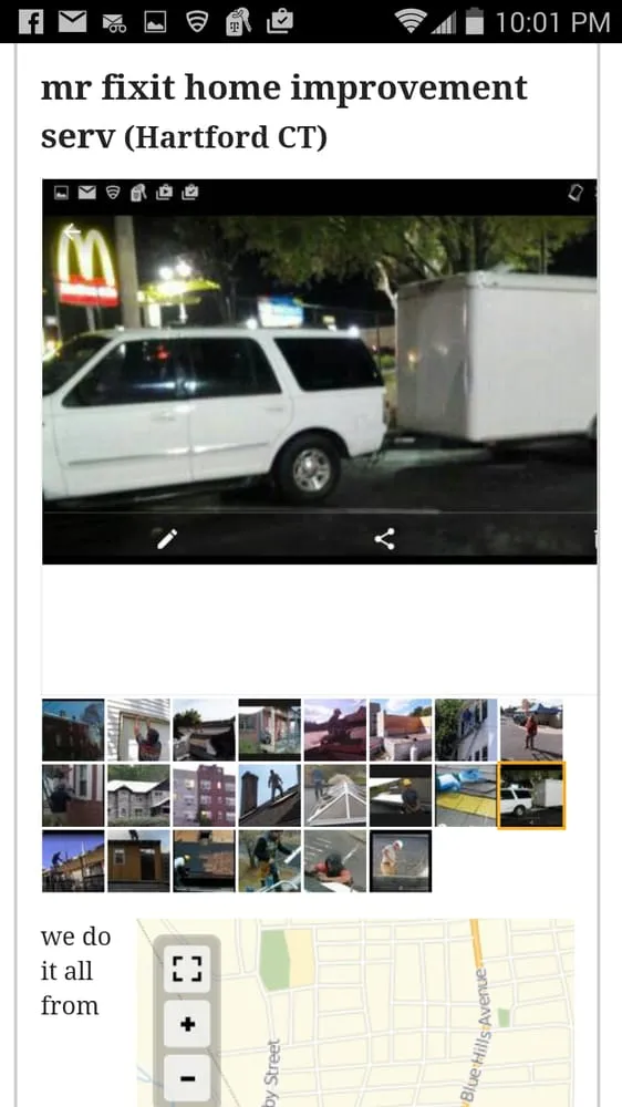 Slide of M.F.I Roofing Construction