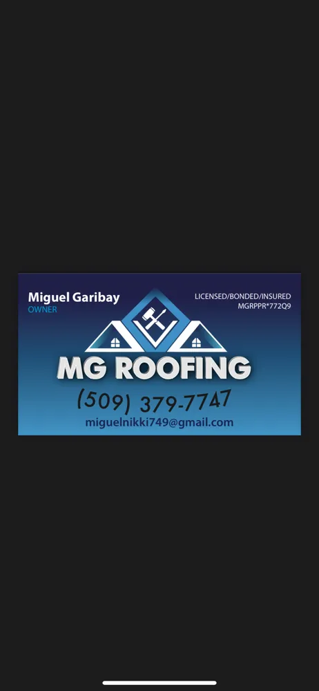 Slide of MG Roofing