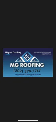MG Roofing Logo