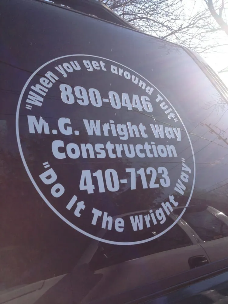 Slide of M.G Wrightway Construction