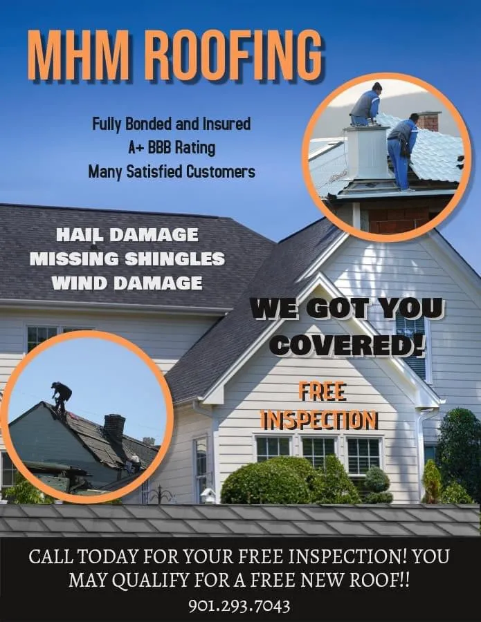 Slide of MHM Roofing