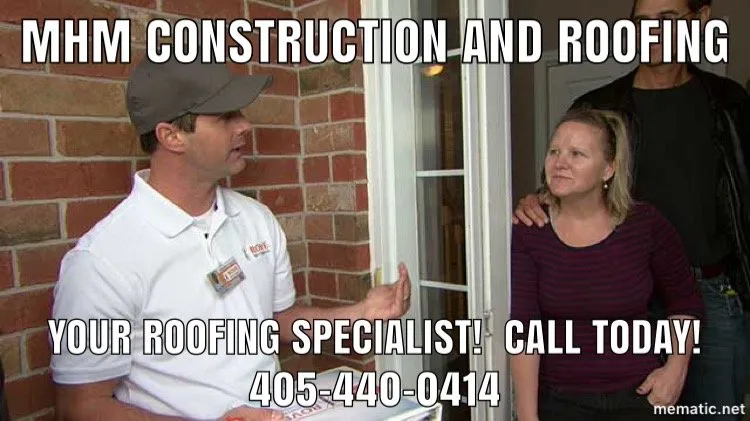 Slide of MHM Roofing