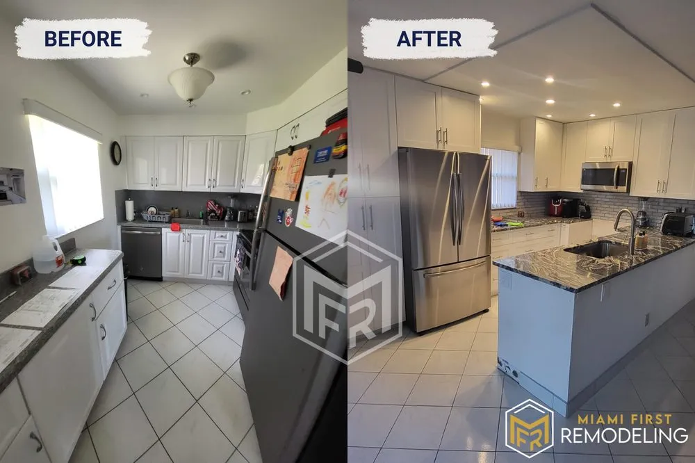 Slide of Miami First remodeling