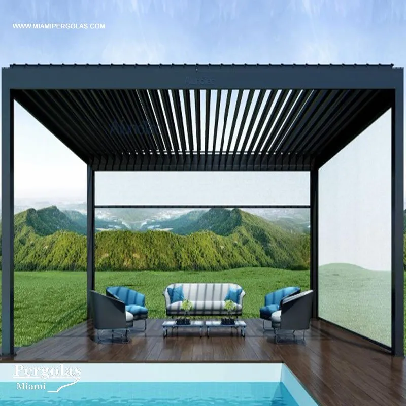 Slide of Miami Pergolas