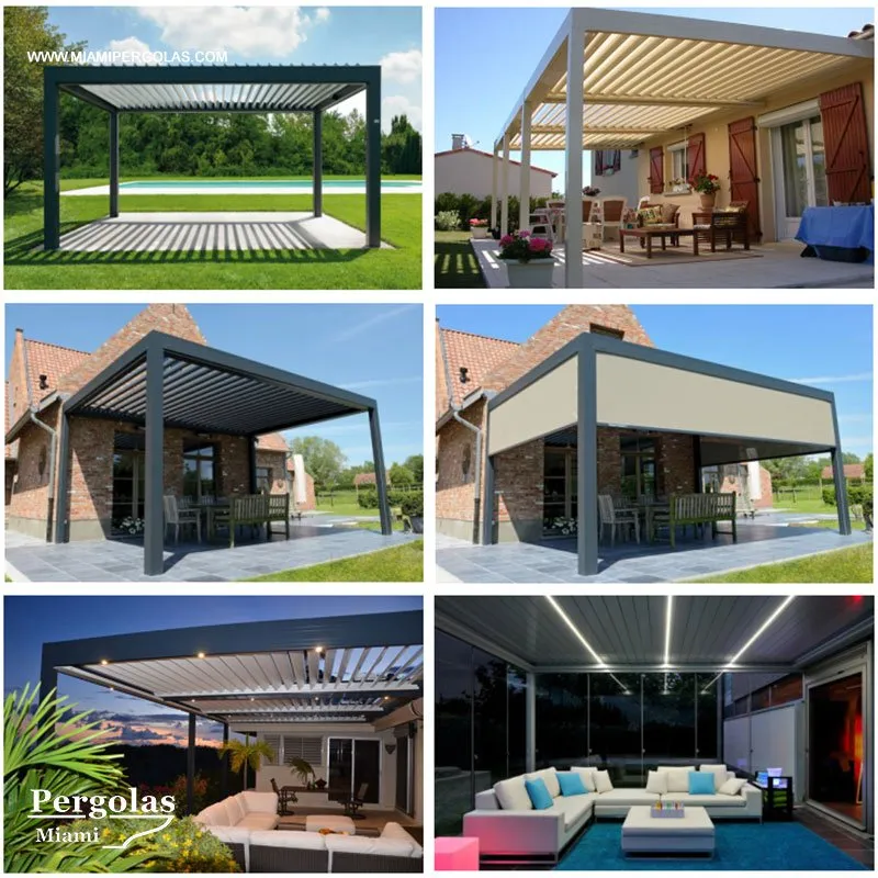 Slide of Miami Pergolas