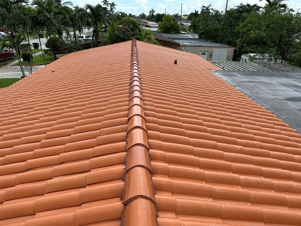 Slide of Miami Roof Cleaning Services