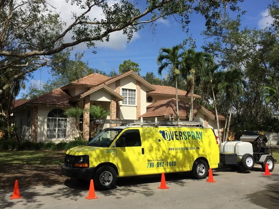 Slide of Miami Roof Cleaning Services