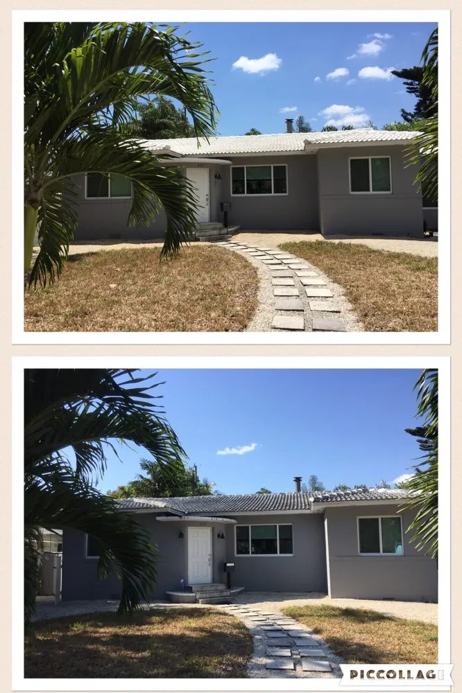 Slide of Miami Roof Cleaning Services