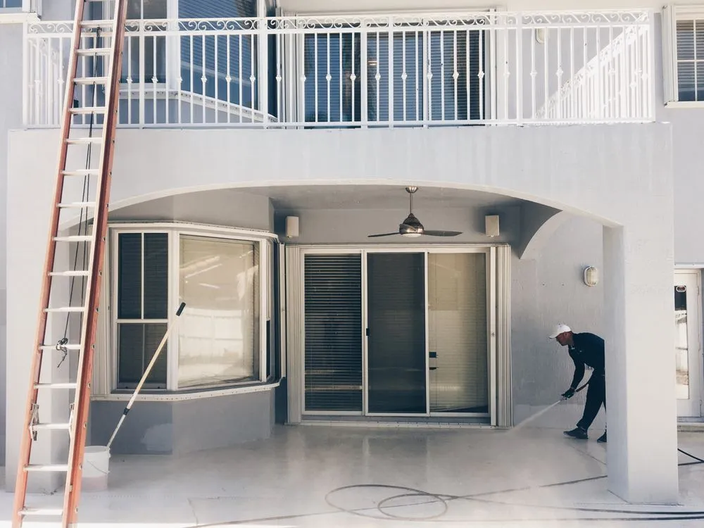 Slide of Miami Roof Cleaning Services