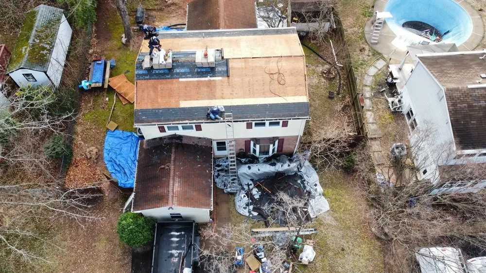 Slide of Michael & Son Roofing