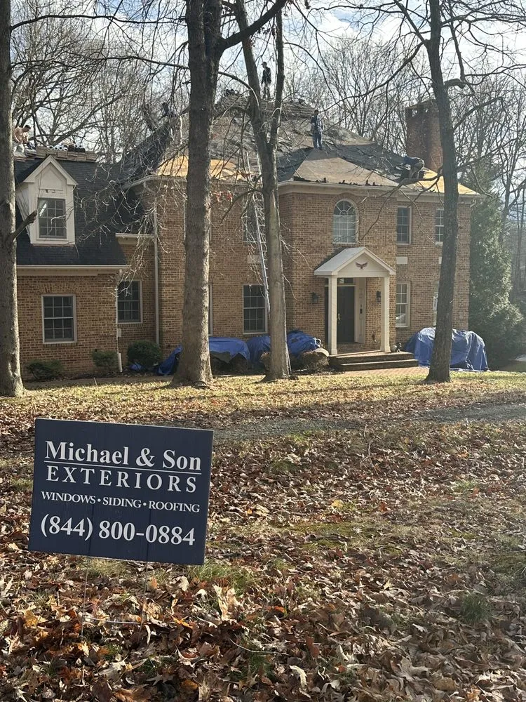 Slide of Michael & Son Roofing
