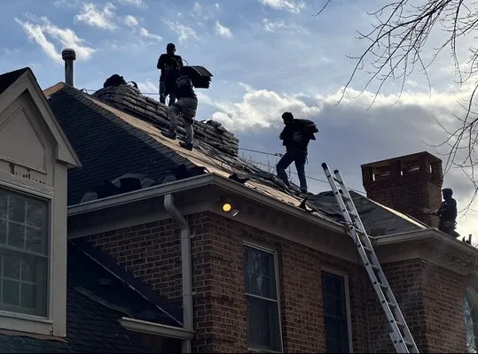 Michael & Son Roofing Logo