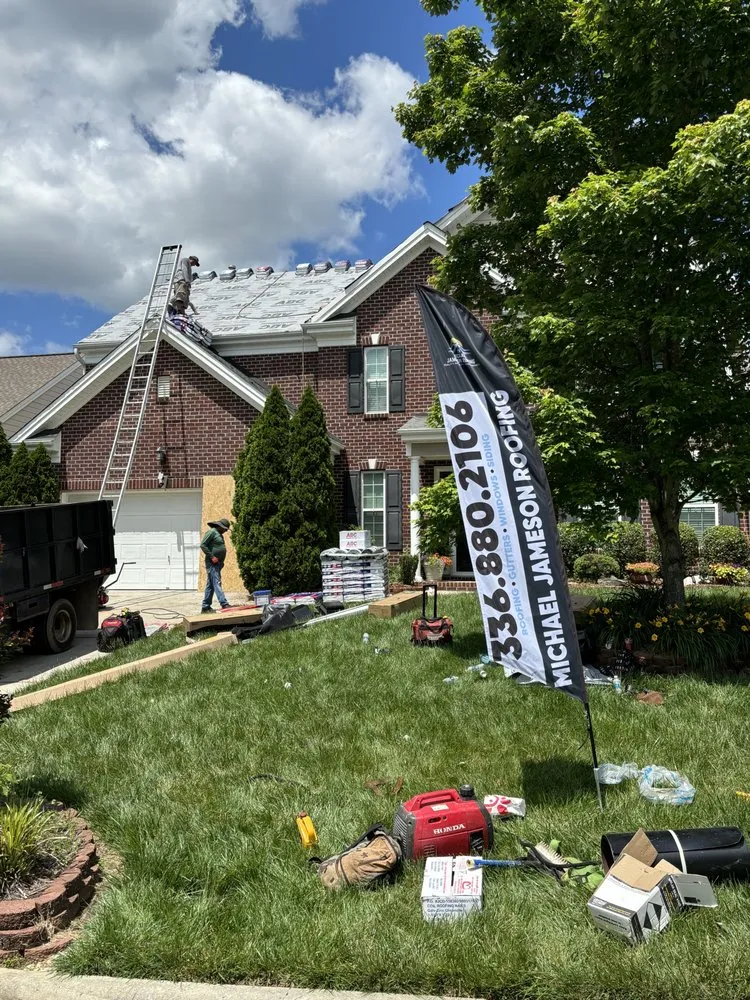 Slide of Michael Jameson Roofing