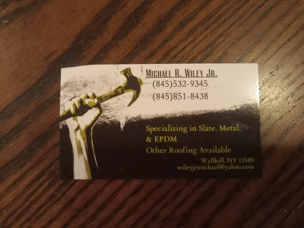 Slide of Michael R Wiley Jr