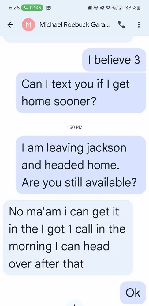 Slide of Michael Roebuck Garage Door & Roofing Repair