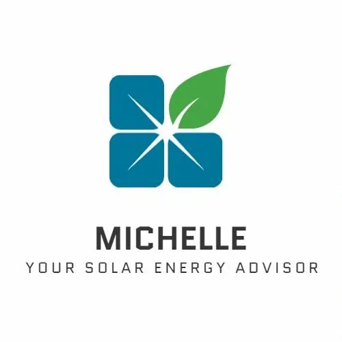 Slide of Michelle Your Solar Energy Advisor