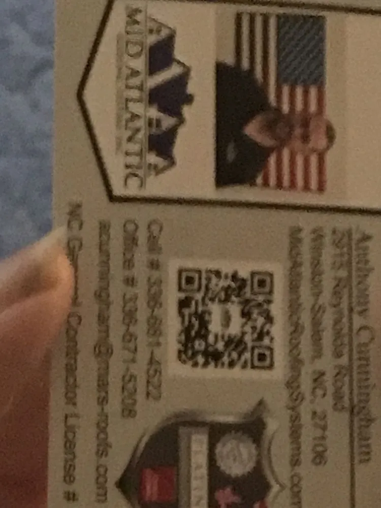 Slide of Mid Atlantic Roofing Systems