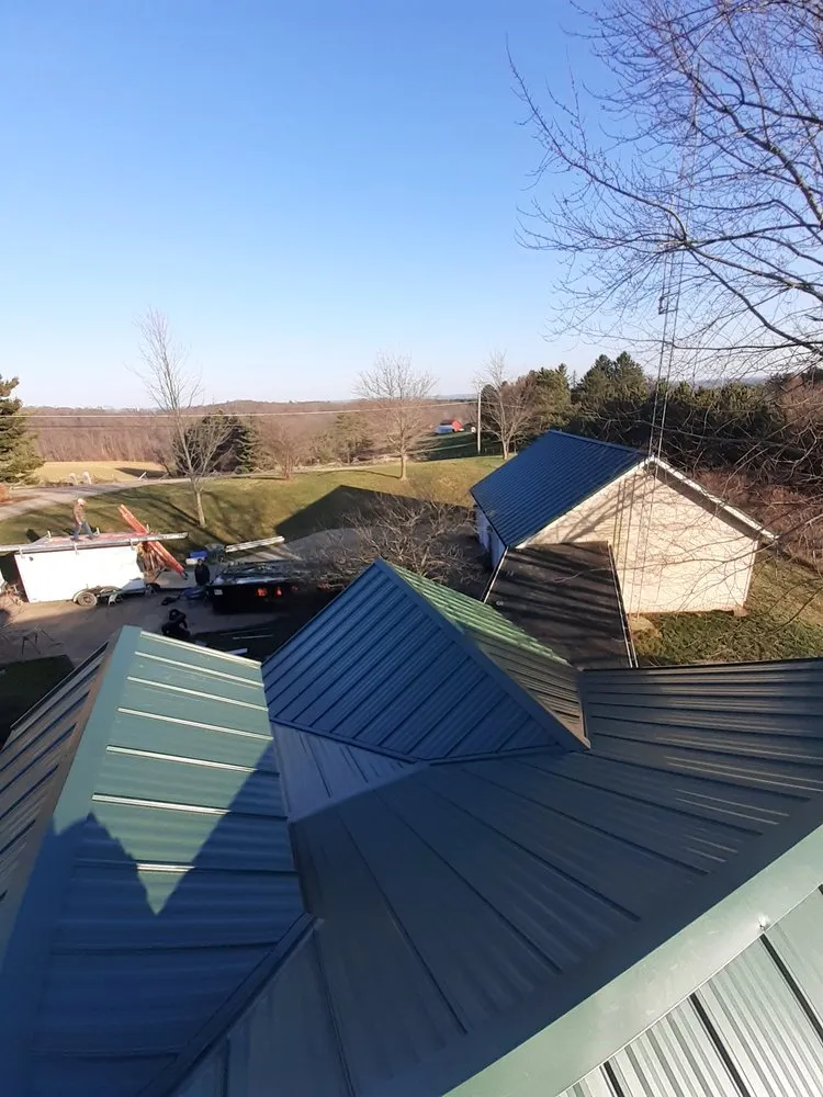 Professional metal roofing installation near you in Mount Perry, OH by Mid-Ohio Roofing