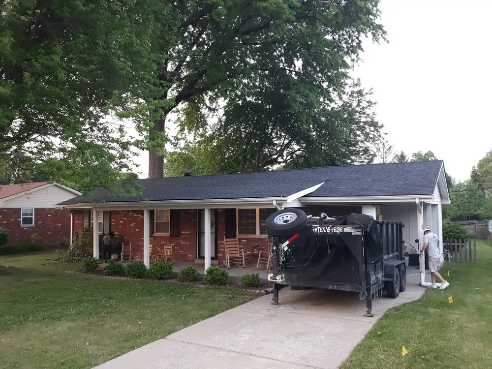 Local metal roofing installation in New Salisbury, IN by Mid-Southern Roofing