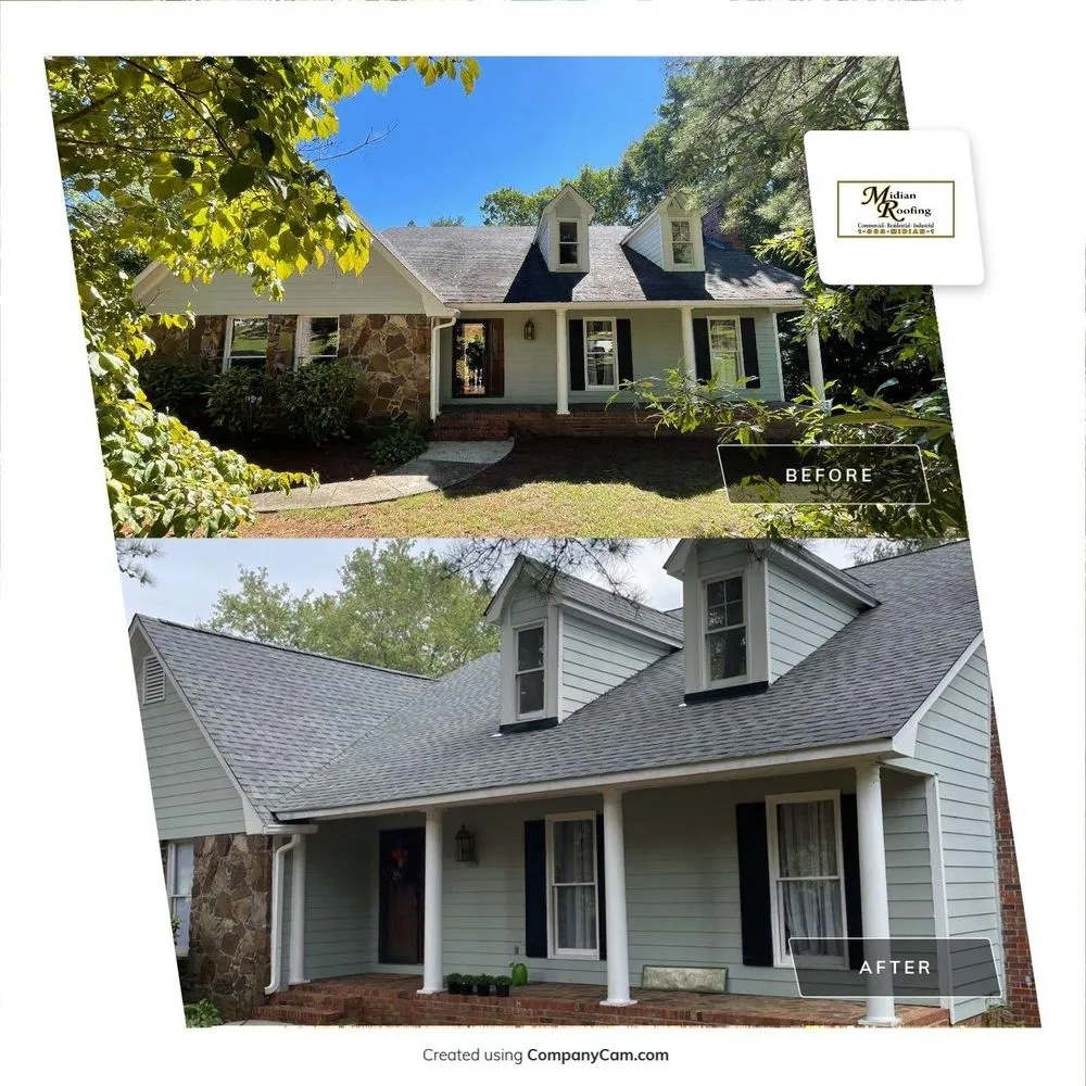 Slide of Midian Roofing