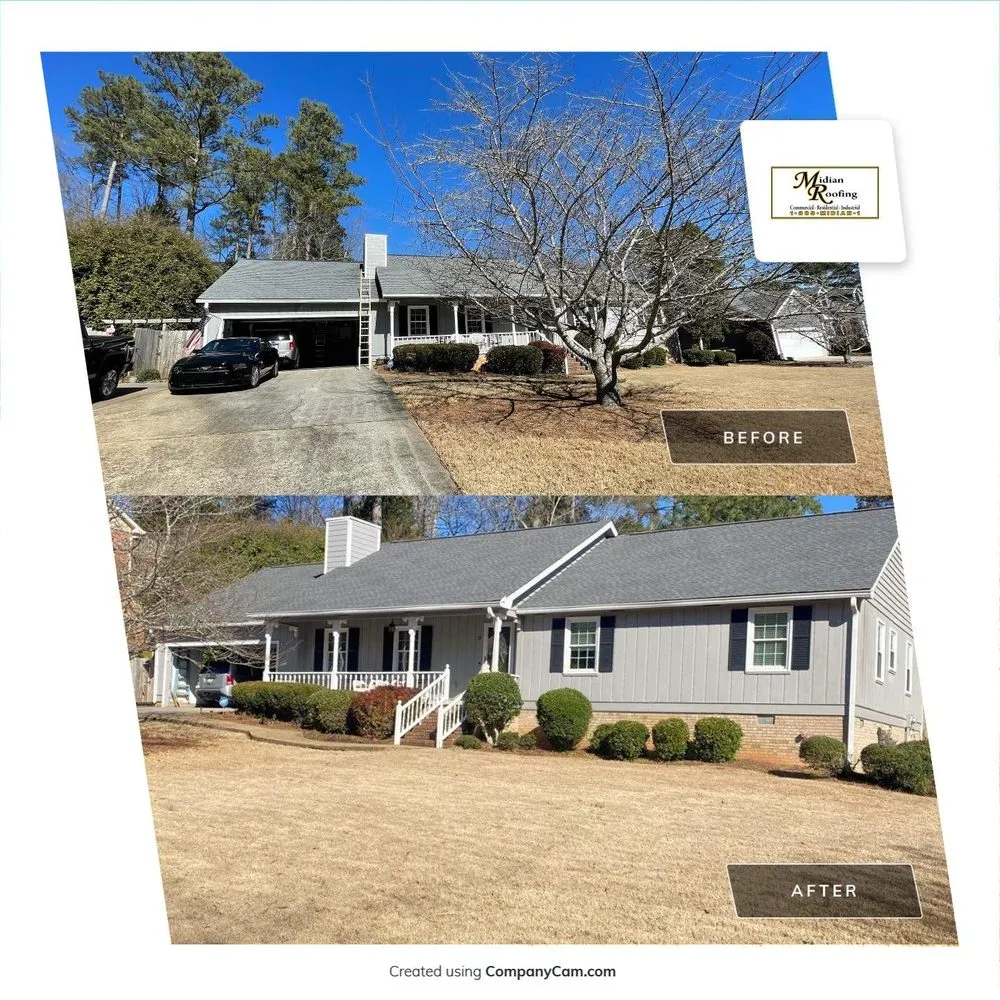 Slide of Midian Roofing