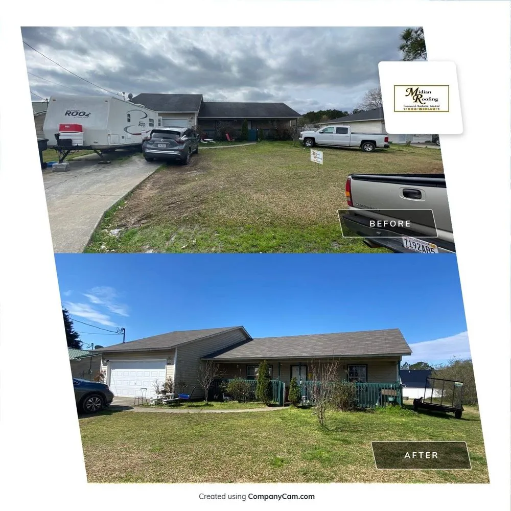 Slide of Midian Roofing