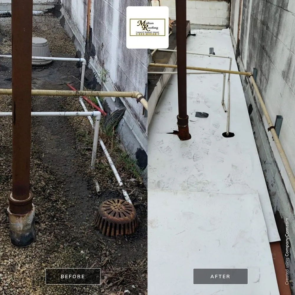 Slide of Midian Roofing