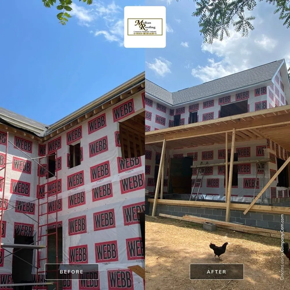 Slide of Midian Roofing