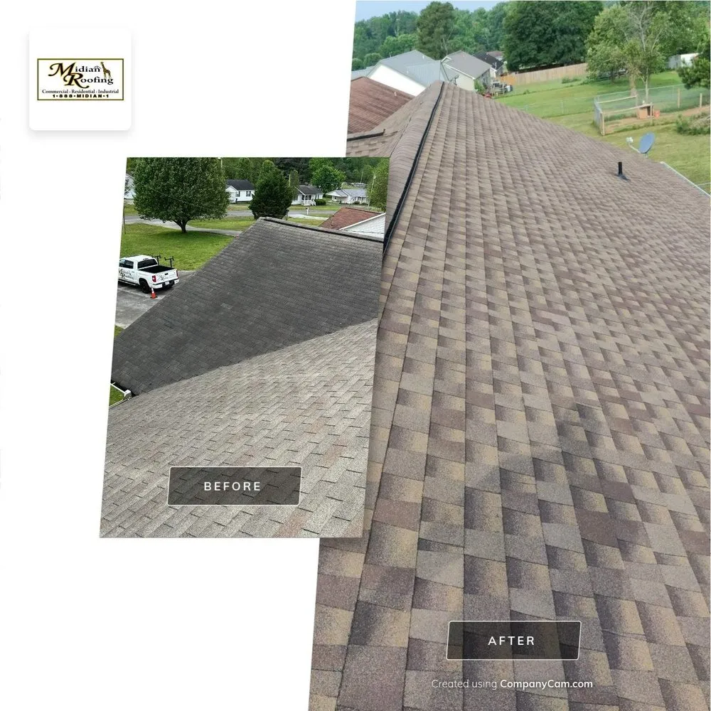 Slide of Midian Roofing