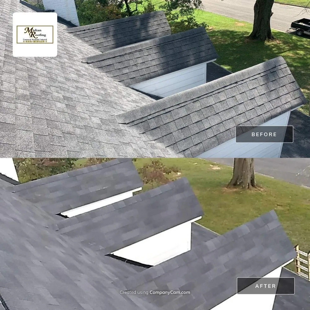 Slide of Midian Roofing