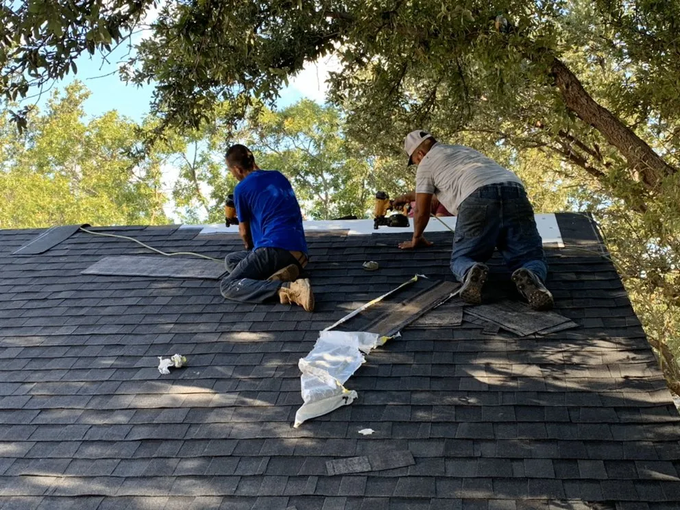 Slide of Midway roofing