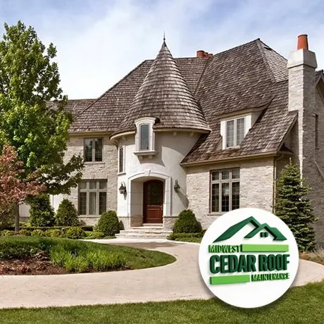 Slide of Midwest Cedar Roof Maintenance