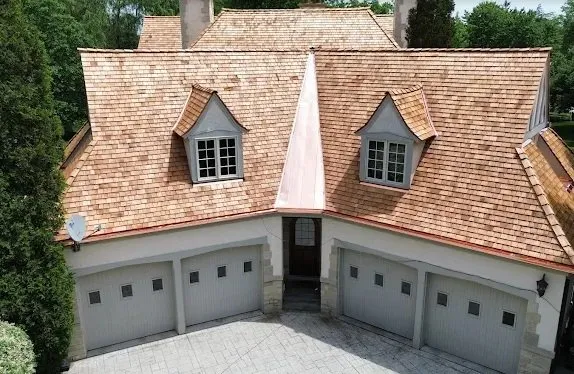 Slide of Midwest Cedar Roof Maintenance