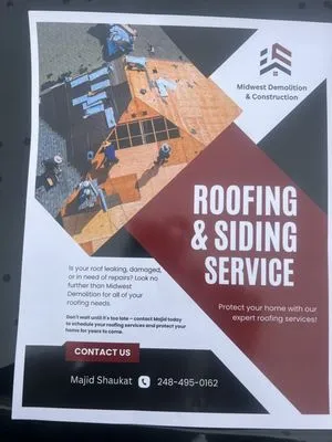 Midwest Demolition & Construction Logo