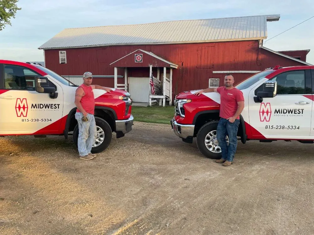 Slide of Midwest Roofing & Concrete