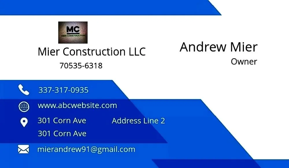 Slide of Mier Construction