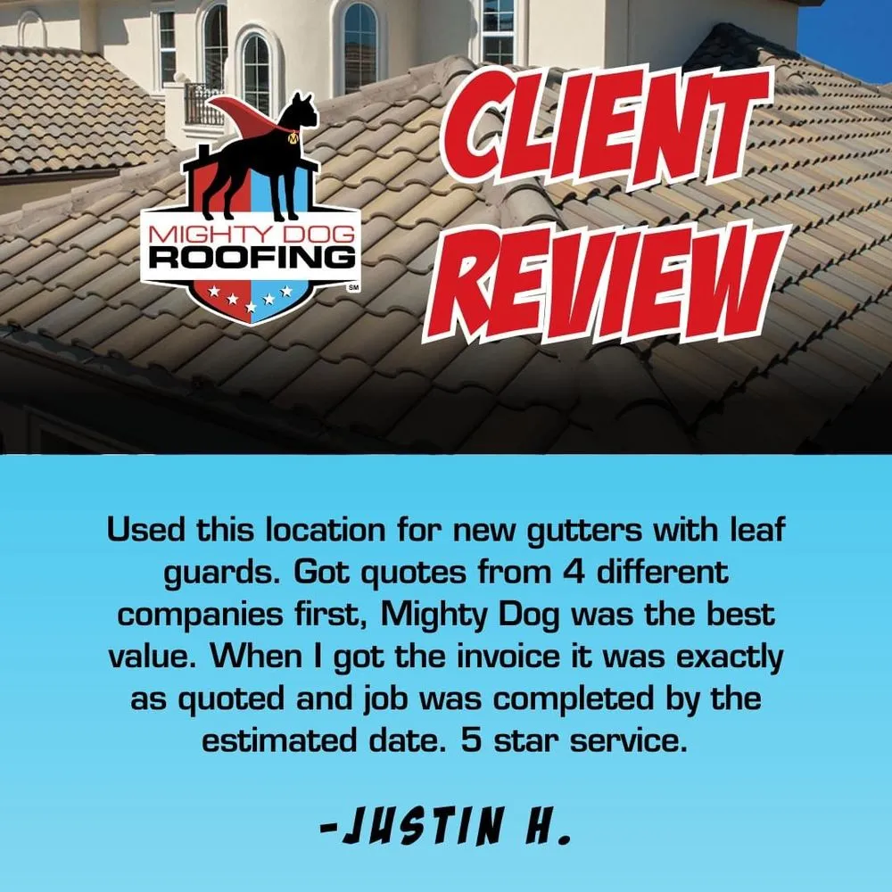 Slide of Mighty Dog Roofing