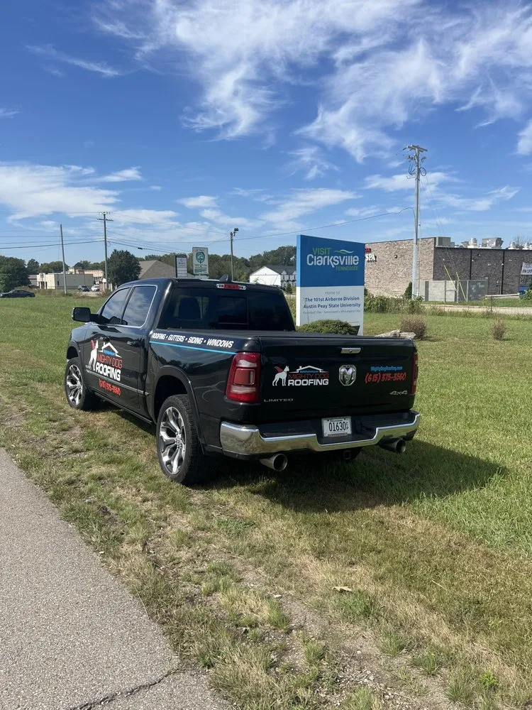 Slide of Mighty Dog Roofing