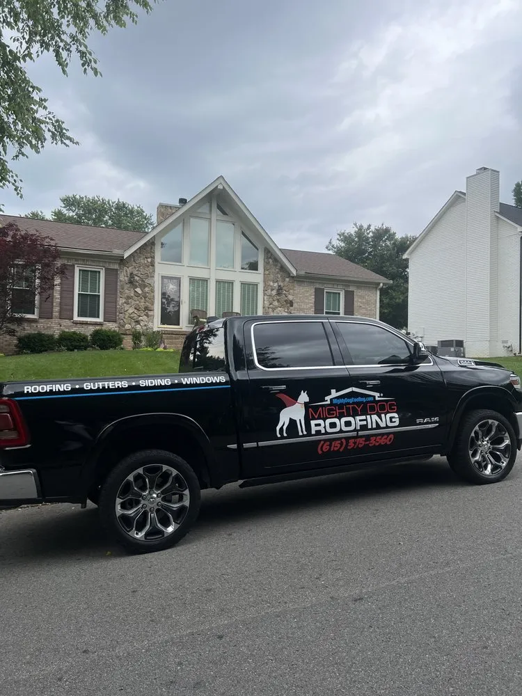 Slide of Mighty Dog Roofing