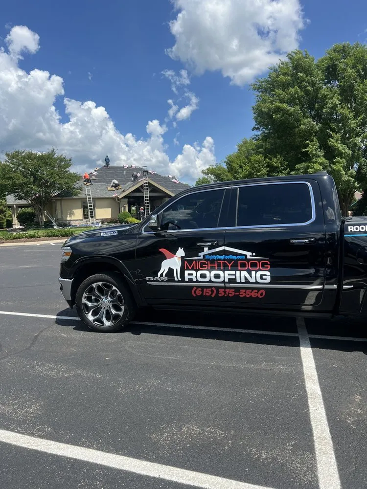 Slide of Mighty Dog Roofing