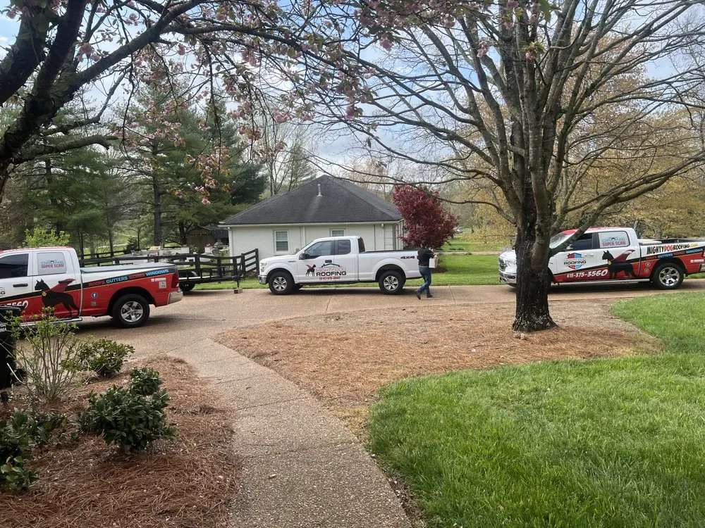 Slide of Mighty Dog Roofing
