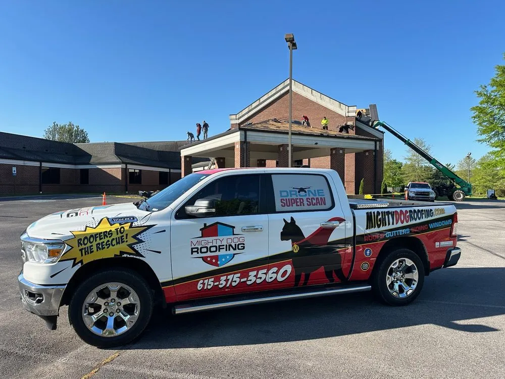 Slide of Mighty Dog Roofing