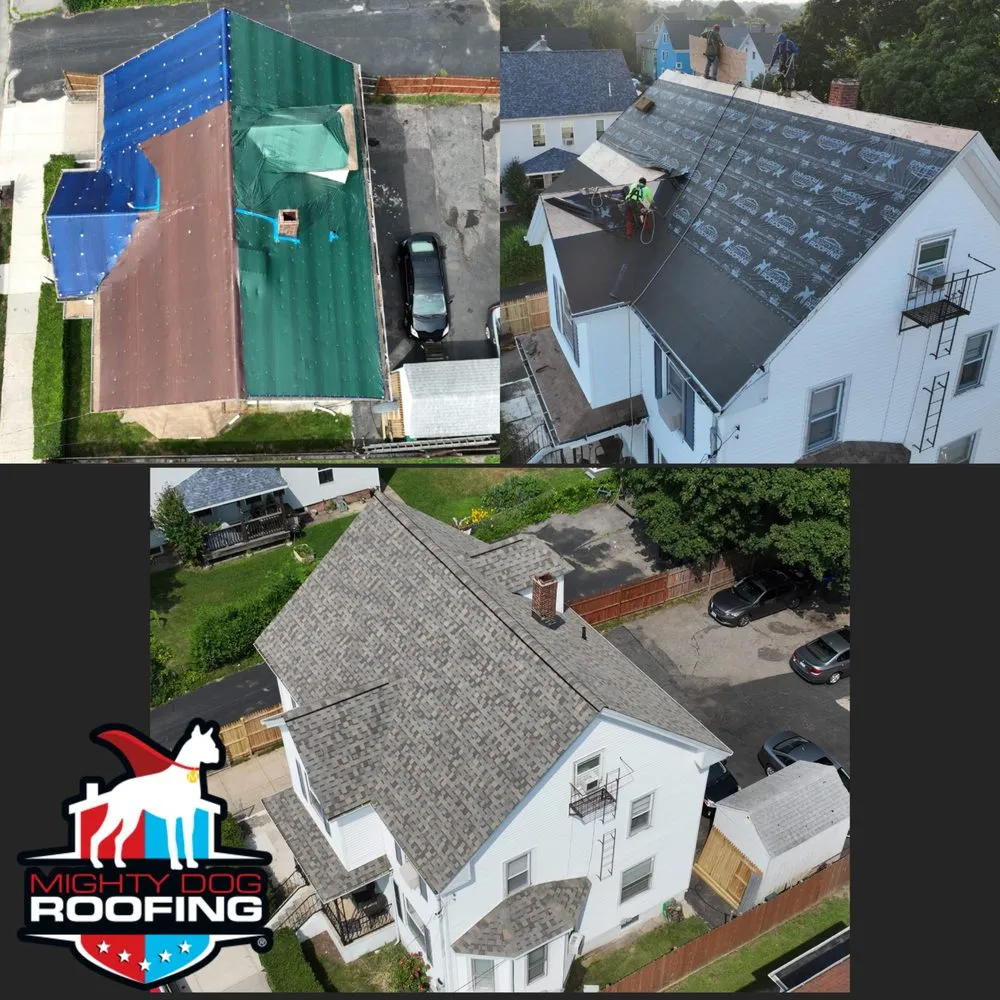 Slide of Mighty Dog Roofing